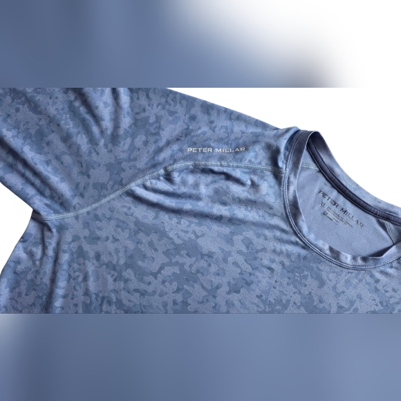 Peter Millar Crown Aurora Collection Star Dust XL Camo Sun Shirt - Picture 3 of 9